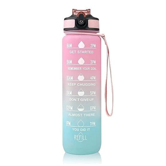 MOTIVATIONAL BOTTLE MULTICOLOUR (1000 ML )