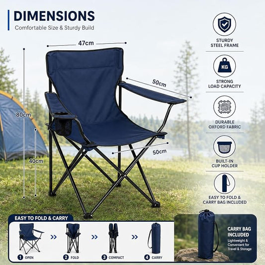 FOLDABLE CHAMPING CHAIR