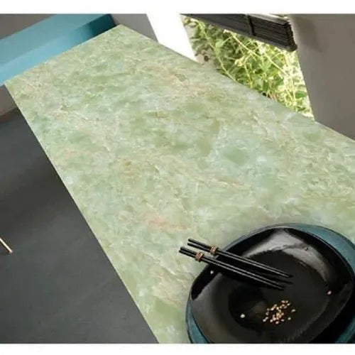 Green Marble Foil Paperv