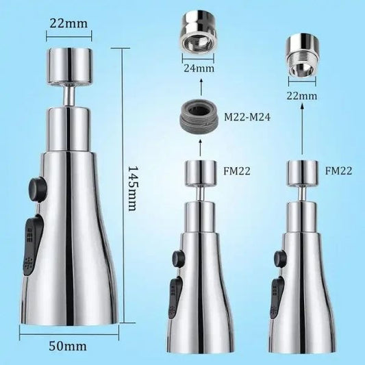 360 DEGREE WATER FUACET