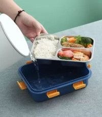 3 COMPARTMENT LUNCH BOX