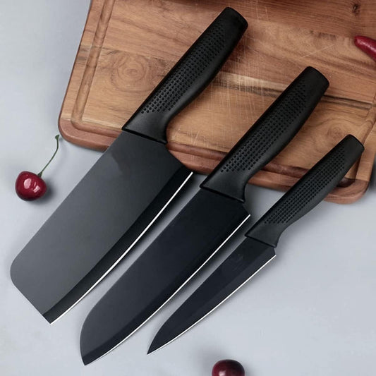 BLACK KNIFE ( 3 PCS )
