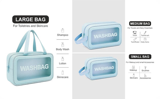 3 PCS WASH BAG