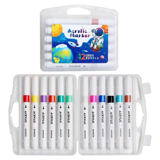 ACRYLIC COLOUR 12 PCS