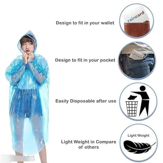 POCKET RAIN COAT (RAIN CARD)