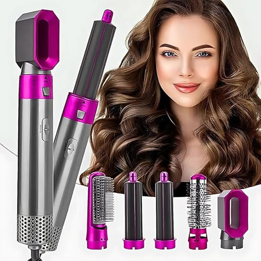 5 IN 1 HOT HAIR STAIGHTERNER BRUSH