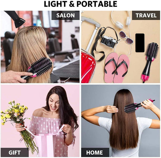 ONE STEP HAIR STRAIGHTENING COMB