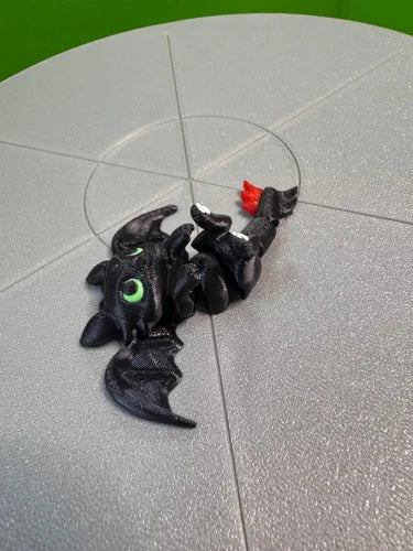 Flexible Toothless baby Dragon